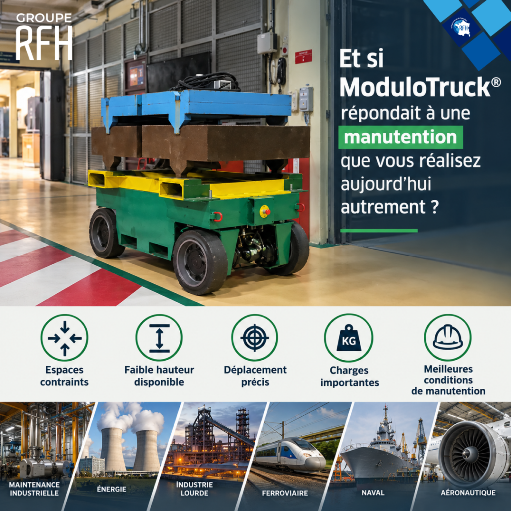 mini chariot de manutention robotisé peut vous permettre de déplacer des charges lourdes là où les moyens traditionnels atteignent leurs limites.